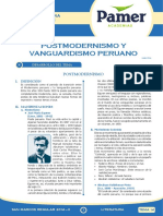 Lite Sem 14 Posmodernismo y Vanguardismo Peruano