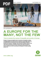A Europe For the Many, Not the Few
