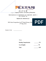 EFL ELTAM State Competition 2014 Krajna Verzija PDF