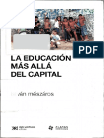 La Educacion Mas Alla Del Capital PDF