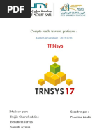 Compte Rendu Travaux Pratiques