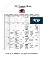 XC Calendar September 2010