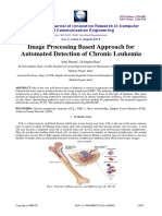 Image Processing Based Approach For Automated Detection of Chronic Leukemia