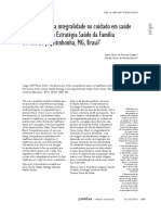 As dimensões da integralidade no cuidado em saúde no cotidiano da Estratégia Saúde da Família