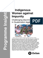 Indigenous Women Against Impunity: Challenging Discrimination in Guatemala's Legal System