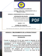 UNIDAD III DE MEDICIÓN Y MEJORAMIENTO DE LA PRODUCTIVIDAD (1).pptx