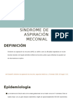 Síndrome de Aspiración Meconial