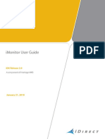 UG - Imonitor User Guide IDX 2.0 - Rev C - 012110