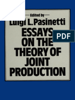 Luigi L. Pasinetti (Eds.)-Essays on the Theory of Joint Production-Palgrave Macmillan UK (1980)