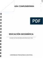 Educación Geográfica PDF