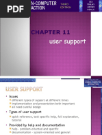 Chapter 11. User Support