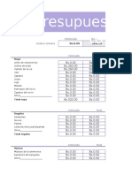 Plan de Presupuestos para Bodas1