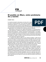 Garo, Isabelle. Pueblo en Marx, Proletariado y Nación PDF