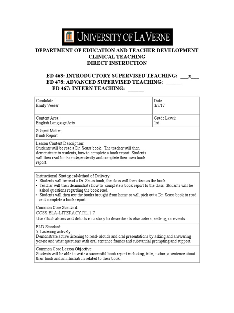 3rd grade book report pdf image