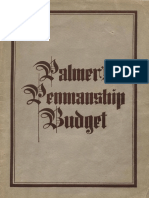 Palmers Penmanship Budget PDF