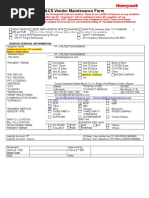 ACS Form (New Vendor)