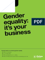Gender Equality: It's Your Business