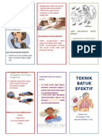 Leaflet Teknik Batuk Efektif