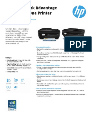 Hp 3835 Pdf Image Scanner Printer Computing