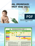 016 Jadwal Imunisasi IDAI 2011 (DR - Nuri)