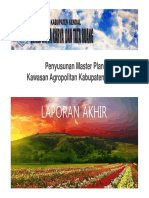 Paparan Laporan Akhir Master Plan Agropolitan Kendal