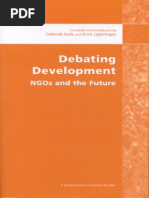 Debating Development
