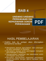 BAB 4 - Undng-Undang Perniagaan