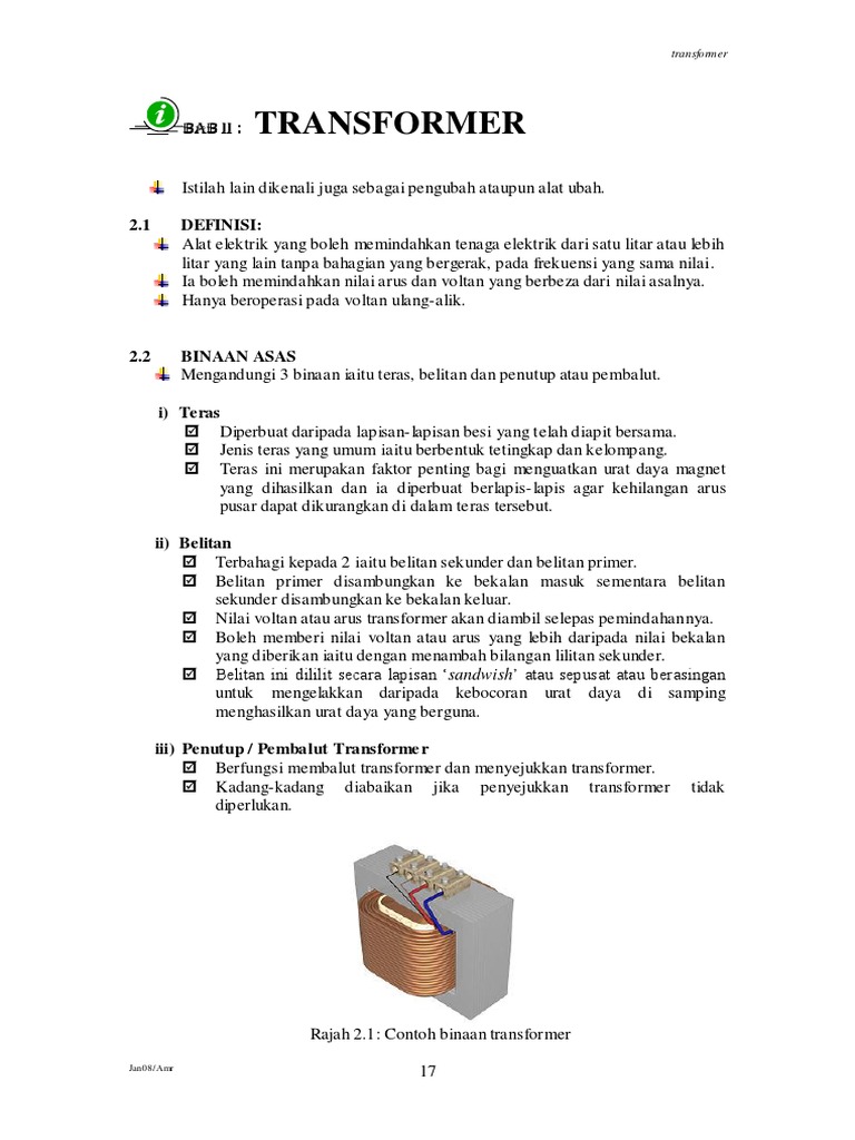 Chapter 5 - Transformer PDF | PDF