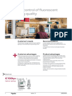 Permanent Control of Fluorescent Tube Lighting Quality