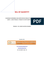 BILL OF QUANTITY