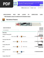 Barcelona Fixtures - Goal PDF