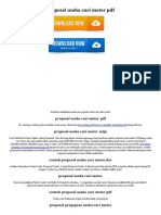 Download Proposal Usaha Cuci Motor PDF 2 by vorez SN340808243 doc pdf