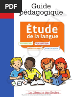 Guide Pédagogique Français Étude de La Langue CE1