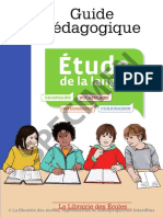 Guide Pédagogique Français Étude de La Langue CE2