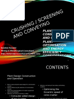 Crushing/screening and Conveying