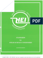 HEI 2629-2012 (E11) Standards For Steam Surface Condensers