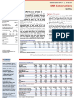 KNR Constructions: Outperformance Priced in