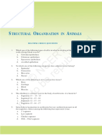 © Ncert Not To Be Republished: Tructural Rganisation IN Nimals