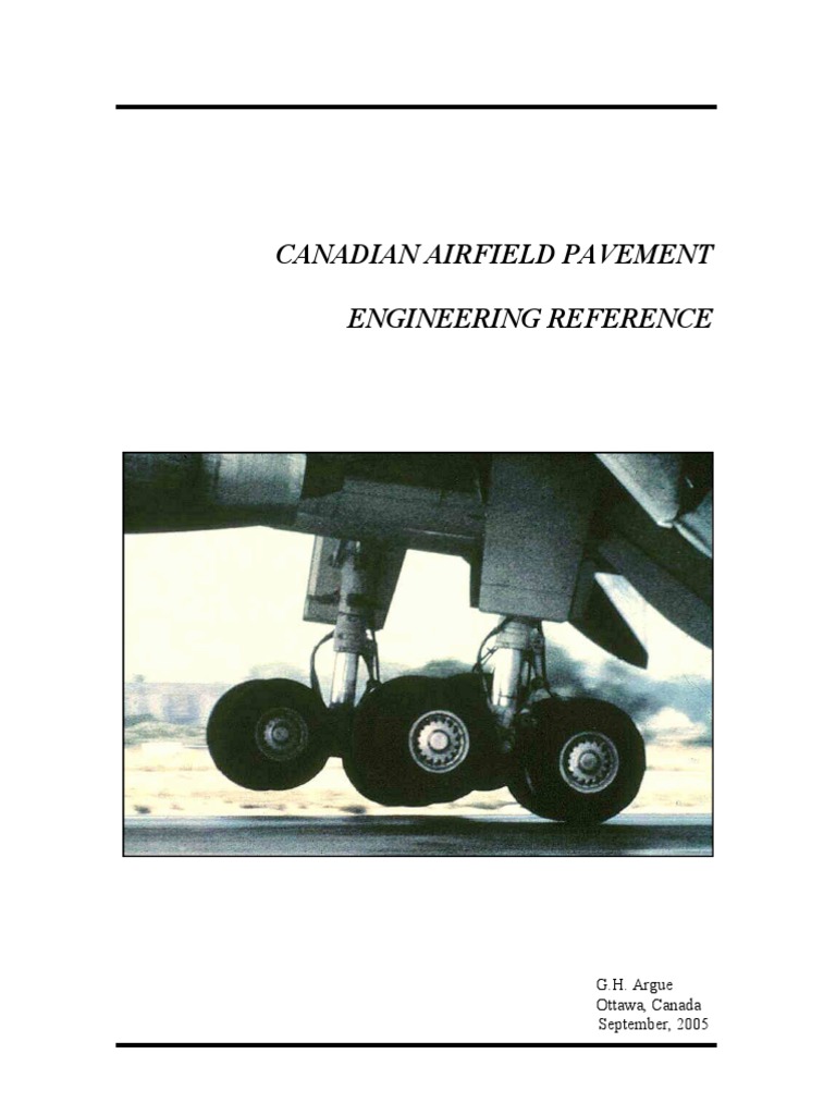 Canadian Airfield Pavement Engineering Reference (CAPER