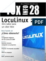 TuxInfo 28 lista para la descarga!!! LocuLinux 2.0, otro sabor para un ciber libre