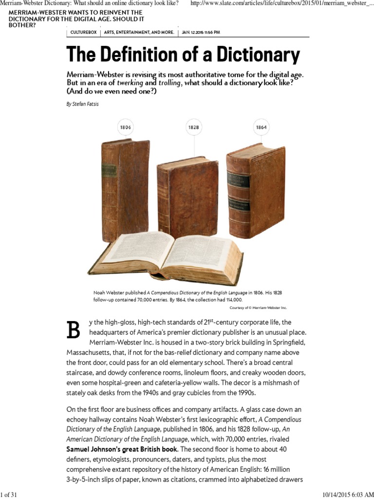 Merriamster Dictionary_ What Should an Online Dictionary Look Like