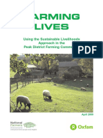 Farming Lives: Using The Sustainable Livelihoods Approach in The Peak District Farming Community