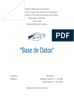 Base de Datos.
