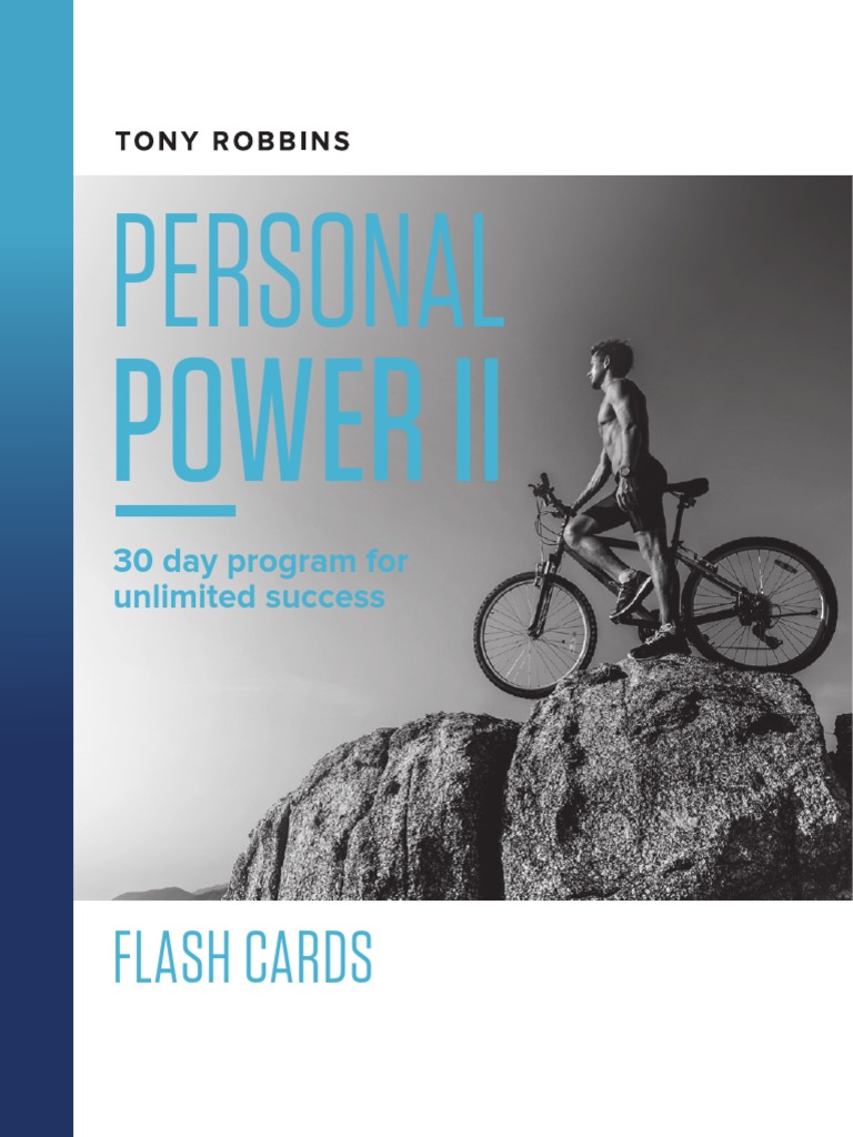 Personal Power II Flash Cards | PDF | Goal | Attention