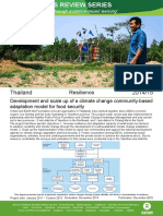 Resilience in Thailand: Impact Evaluation of The Climate Change Community-Based Adaptation Model For Food Security Project
