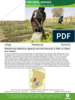 Resilience in Chad: Impact Evaluation of Reinforcing Resilience Capacity and Food Security in Bahr El Gazal and Guéra