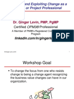 Change Seminar Ginger Levin