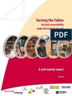 Turning The Tables: Aid and Accountability Under The Paris Framework A Civil Society Report