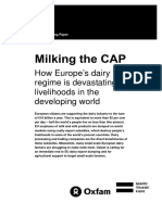 Milking The CAP: How Europe's Dairy Regime Is Devastating Livelihoods in The Developing World