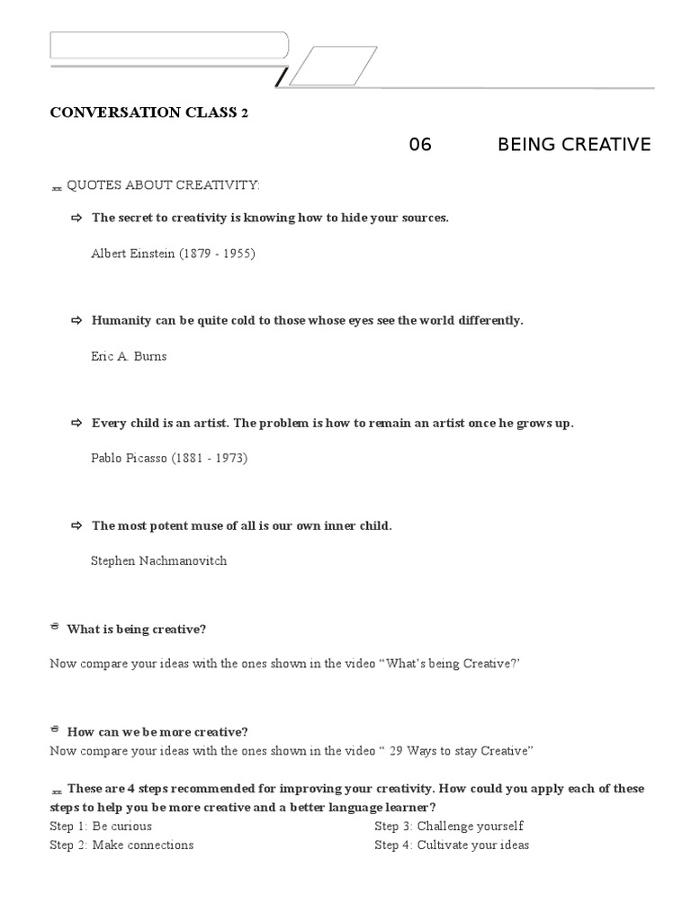 Enhancing Creativity in Learning | PDF | Art